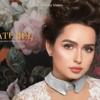 Naturèl Colored Contact Lenses campaign portrait